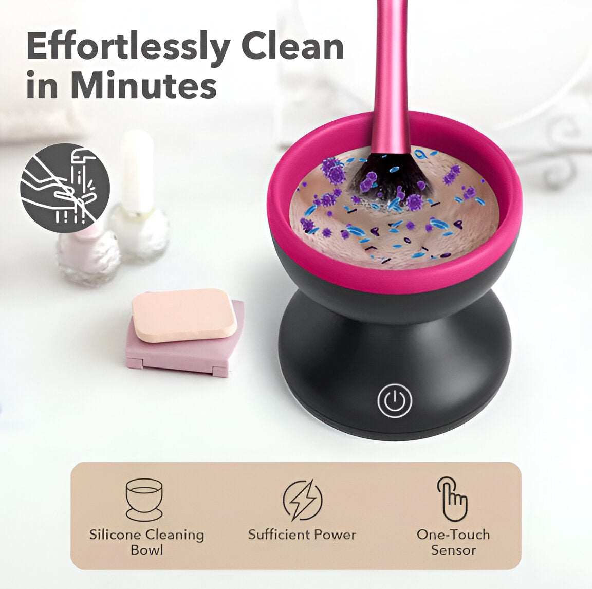 UBA™-Electric Makeup Brush Cleaner Ultra